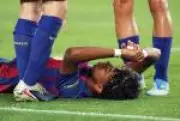 Lesão de Lamine Yamal preocupa Barcelona e Espanha para a Copa do Mundo