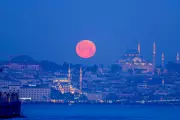 Lua Rosa de 2025: fenômeno astronômico marca início do outono no Hemisfério Sul