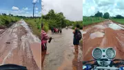MA-123 entre Codó e Afonso Cunha tem trechos críticos com lama e alagamentos
