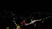Matriz de São Jorge celebra Santo Guerreiro com show de drones no Rio