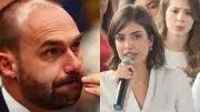 Ministro André Mendonça suspende julgamento de Eduardo Bolsonaro por difamação contra Tabata Amaral