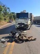 Motociclista de 24 anos morre em acidente na BR-354 em Iguatama