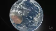 NASA divulga imagens da Terra feitas por astronautas da missão Artemis II rumo à Lua