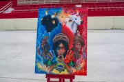 Obra 'Parintins, a Cor da Minha Raça' é escolhida tela oficial do Festival de Parintins 2026