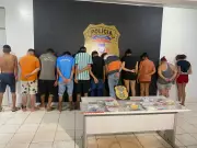 Operação Catalunha prende 11 suspeitos de facção criminosa em Tangará da Serra