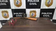 Operação policial prende suspeitos de homicídio e apreende rifle em Açailândia