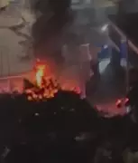 Perseguição policial termina com carro incendiado no Centro de São Paulo; dois suspeitos presos