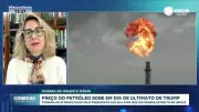 Petróleo atinge US$ 110 com tensão no Oriente Médio após ultimato de Trump ao Irã