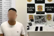 Polícia Civil apreende equipamentos e ouve suspeito em investigação sobre golpe do falso advogado em Guarujá