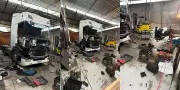 Polícia desmonta desmanche de caminhões roubados em Suzano e prende três suspeitos
