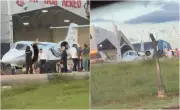 Polícia Federal faz abordagem de rotina em avião do governador de Roraima em Brasília
