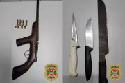 Polícia prende homem por furto e apreende armas em residência de Caiabu, SP