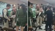 Policiais salvam bebê engasgado em restaurante na BR-376 em Imbaú