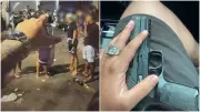 Policial militar e amigo são presos com armas e drogas após festa de facção em Fortaleza