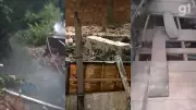 Ponte de madeira desaba após chuvas e isola moradores em São José de Ribamar