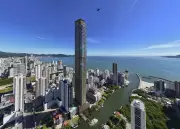 Prédio de luxo náutico com 70 andares busca ser o mais alto de Itapema (SC)