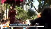 Procissão do Encontro em Belém revive paixão de Cristo e encontro com Maria