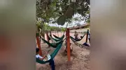 Projeto Amazone-se instala redário de leitura em escola ribeirinha de Santarém