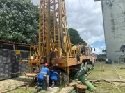 Redução no abastecimento de água em Belém para limpeza de poços