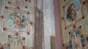 Restauração do Parque Lage revela pinturas originais escondidas há décadas