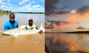 Rio Araguaia: região onde peixes gigantes de 2 metros são pescados e soltos