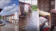 Rio Mearim sobe mais de um metro em 24 horas e obriga retirada de famílias em Pedreiras