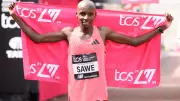 Sebastian Sawe faz história na Maratona de Londres com recorde mundial