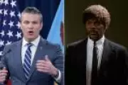 Secretário de Defesa de Trump recita versículo falso de 'Pulp Fiction' como se fosse da Bíblia