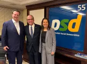 Senador Fernando Dueire anuncia filiação ao PSD e alinhamento com Raquel Lyra
