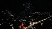 São Jorge: Igreja Matriz de Quintino elevada a santuário com show de drones