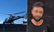 Suspeito detido em carro furtado elogia ação policial com helicóptero em Goiânia