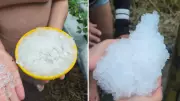 Temporal com granizo devasta bairros e zona rural de Piedade, no interior de São Paulo