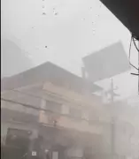 Temporal em Barra Mansa causa alagamentos e quedas de árvores com 160,9 mm de chuva