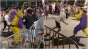 Tumulto interrompe apresentação de caretas em Mombaça, no Ceará