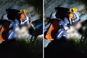 Turista sofre queda de 3 metros em costeira de Ilhabela e é resgatada com ferimentos