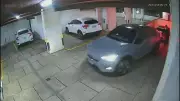 Vídeo mostra assalto e invasão à garagem de morador na Tijuca, Rio de Janeiro
