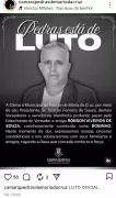 Vereador Robinho morre em acidente de moto ao colidir com poste em Pedras de Maria da Cruz