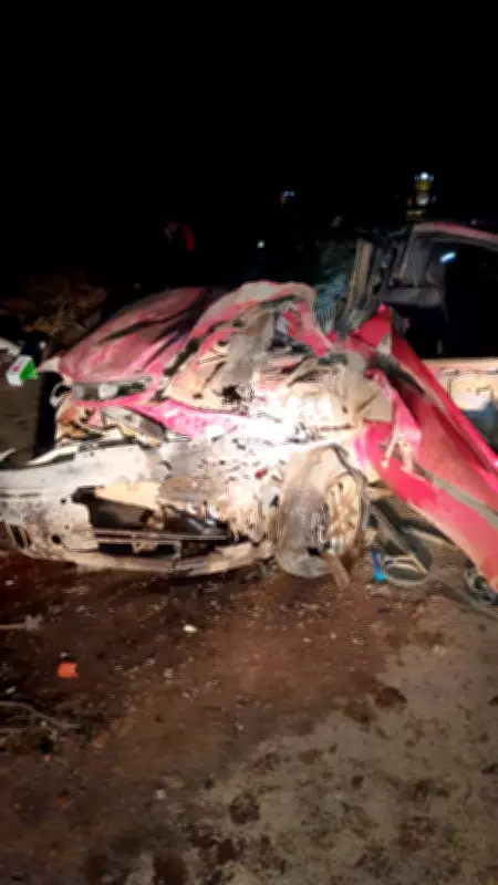 Acidente entre três carros mata um e fere outros na MG-429 em Lagoa da Prata