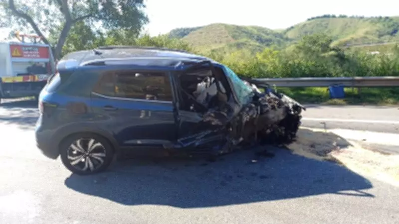 Acidente na Via Dutra em Barra Mansa deixa motorista ferido