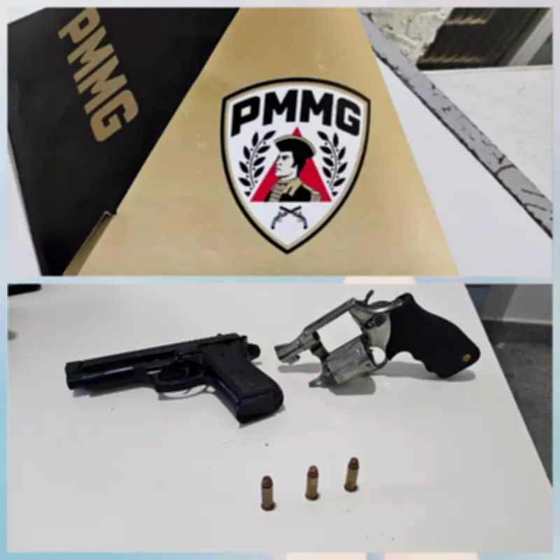 Adolescente é apreendido com arma de fogo em Montes Claros
