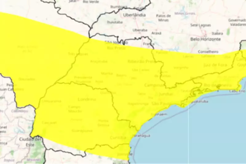 Alerta de tempestade no Vale do Paraíba e Litoral Norte neste fim de semana