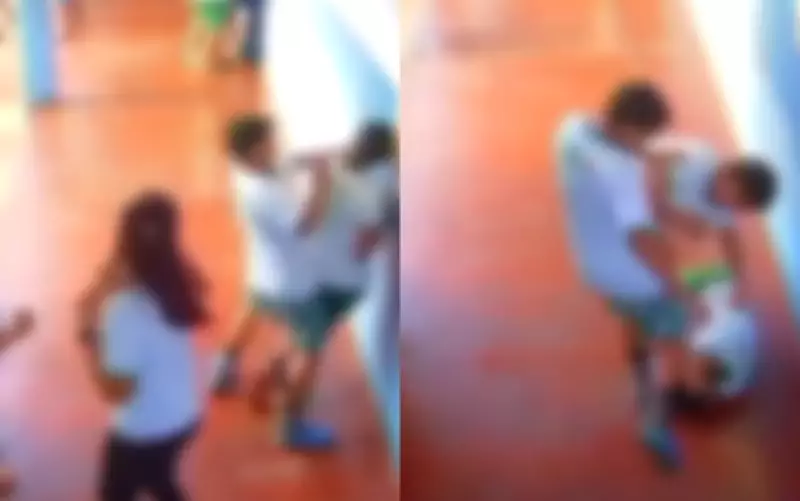 Aluno de 12 anos agredido com socos e chutes em escola de Barro Alto