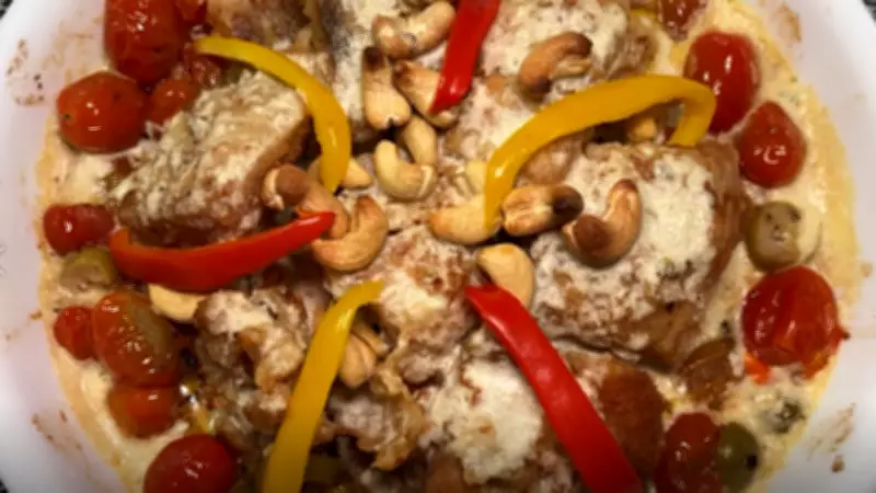 Aprenda a fazer filé de peixe ao leite de castanha com tomate