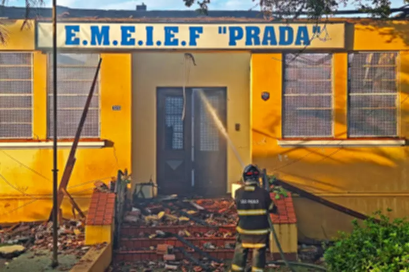 Após incêndio, 300 alunos de Limeira voltam às aulas na sexta em local sem AVCB