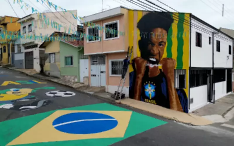 Após término com Vini Jr., Virginia é apagada de mural da Copa no Sul de MG