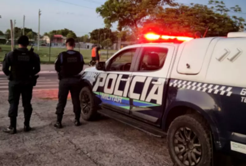 Armas de policiais de MS são roubadas em assalto a caminhão com cenografias em SP