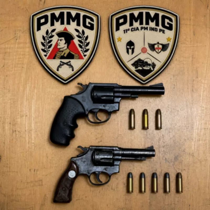 Armas escondidas em fogão são apreendidas pela PM em Montes Claros