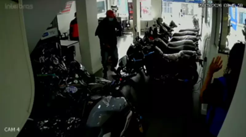 Assalto a concessionária de motos em Manaus é frustrado por funcionários