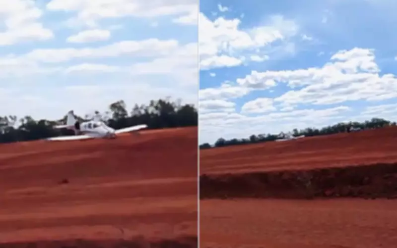 Avião de pequeno porte faz pouso forçado em Rio Verde, Goiás; ninguém se feriu