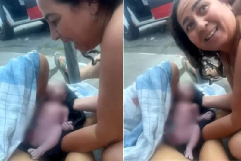 Barbeira ajuda gestante a dar à luz em rua no litoral de SP
